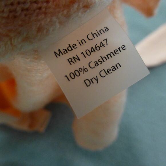 Cashmere Studio Sweater Womens Large Turtleneck Knit 3/4 Sleeve Pink Pullover - Picture 10 of 11